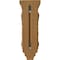 Ekena Millwork 5"W x 7"D x 14"H Large Acanthus Wood Corbel, Cherry CORW05X07X14ACCH - alternate 2